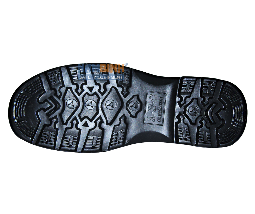 Giầy ABC thấp cổ loại 2 (Chỉ vàng, Mũ sắt, đế sắt)